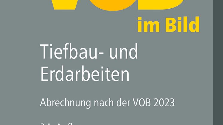 VOB im Bild – Tiefbau- und Erdarbeiten (2D/tif)
