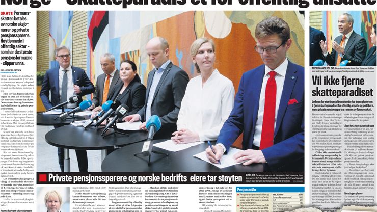 Faksimile, Finansavisen 9. mai 2016.