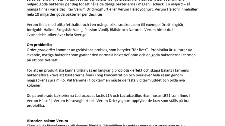 Vad är Verum?