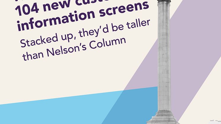 New customer information screens