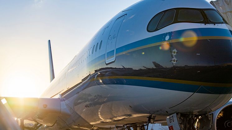 China Southern's A350 XWB are equipped with Cabin Humidification