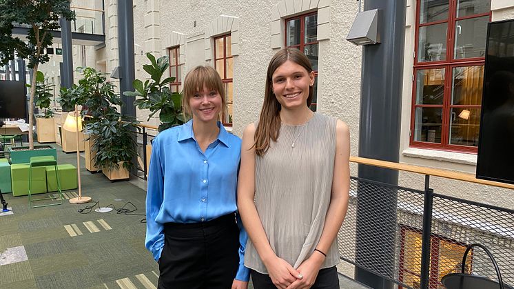 Linn Söderholm och Alice Nilsson, grundare av Kneedly // Bild: Kneedly