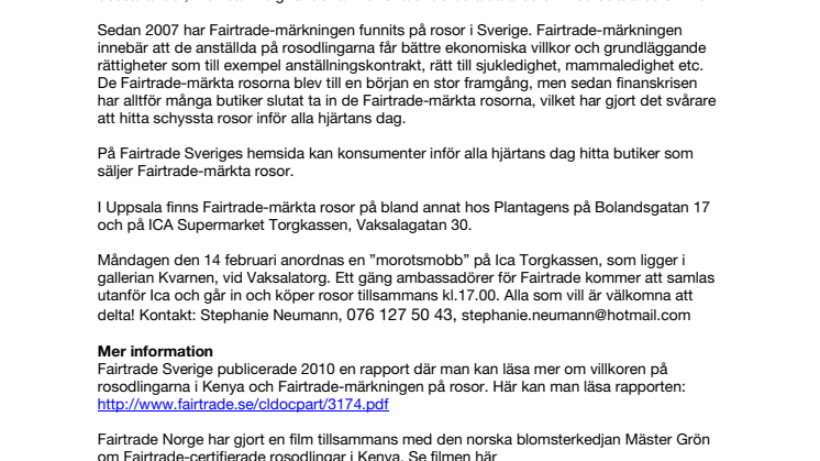 Här hittar du schyssta rosor i Uppsala inför alla hjärtans dag