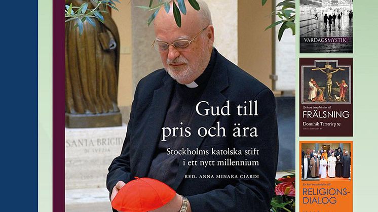 Kardinal Arborelius och Veritas förlag på Bokmässan 2023
