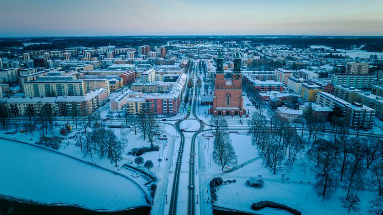Vyer över Eskilstuna. Fotograf Tobias Hägg