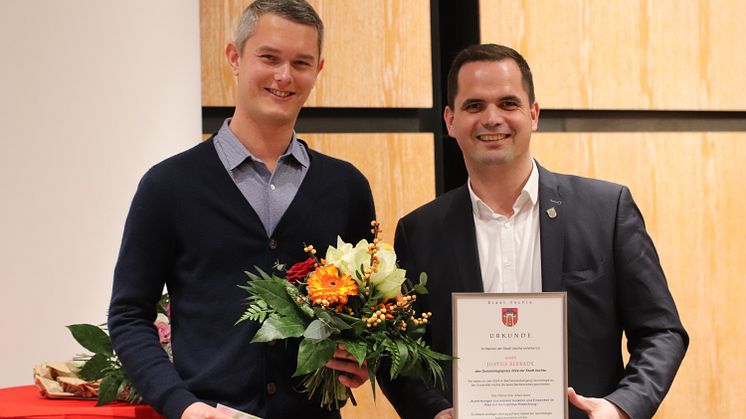 Stadt Vechta vergibt Gerontologiepreise 2024 für beste Abschlussarbeiten an der Universität | Abschlussfeier des Studiengangs Gerontologie