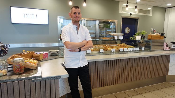 Johnny Sandberg, restaurangchef på Sodexos Restaurang Oazen