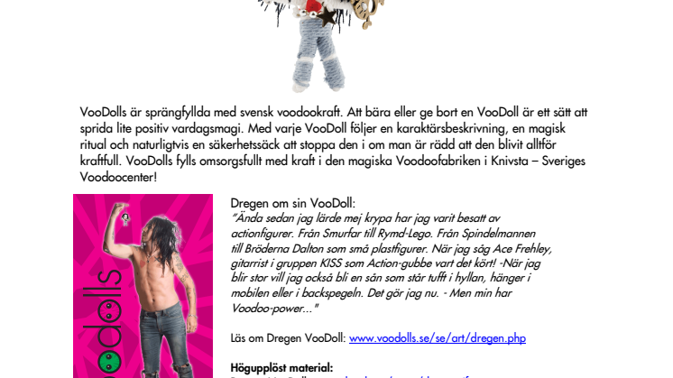 Dregen som svensk voodoodocka!