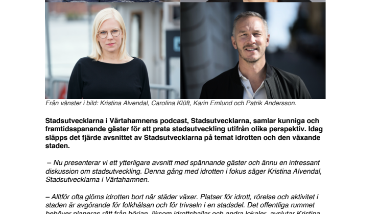 Nytt podcast-avsnitt från Stadsutvecklarna ute! 