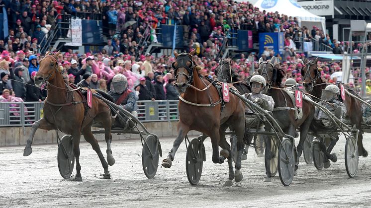 Dijon vinner Elitloppet 2019. Foto: Lars Jakobsson/TR Bild