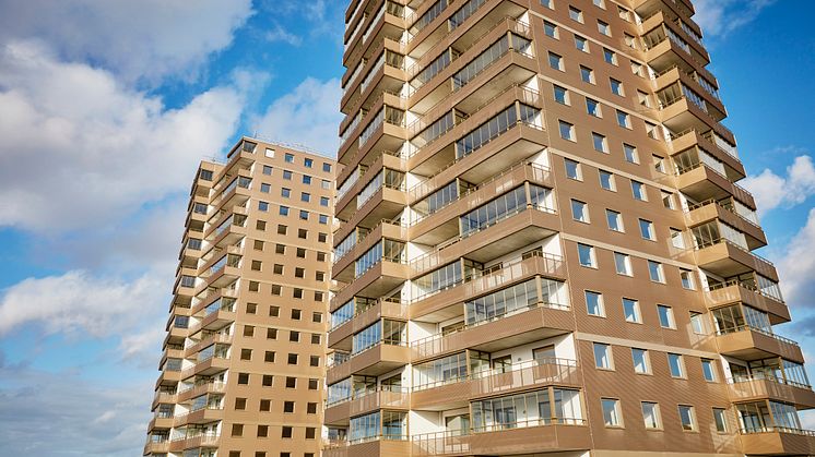 Sundsutsikten i Helsingborg med totalt 188 lägenheter.