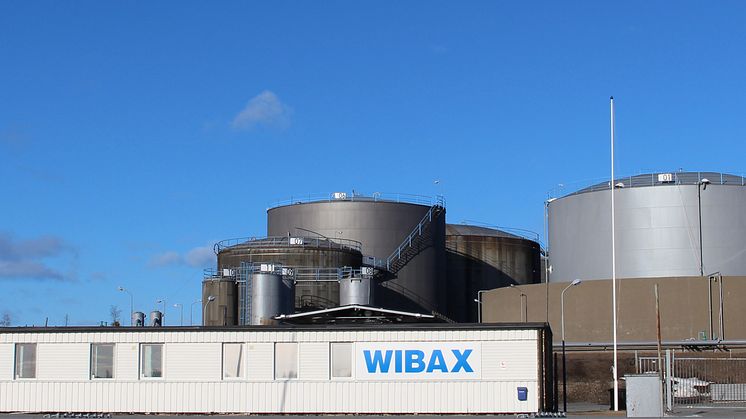 Wibax terminal i Skelleftehamn