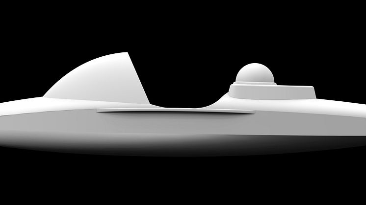 Hi-res image - Ocean Signal - Rendering of the new boat designed by Jim Antrim for solo rower Lia Ditton