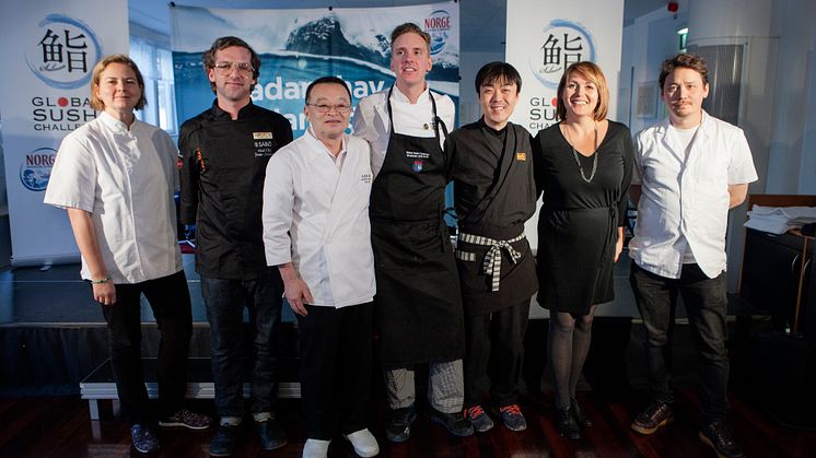 Magnus Wallin under Global Sushi Challenge