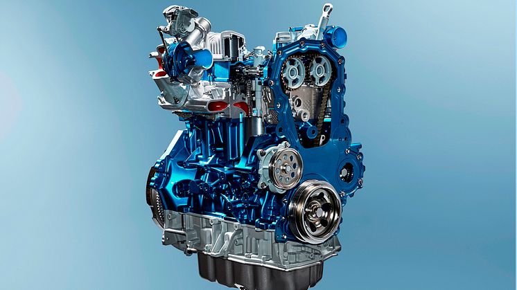 Ford EcoBlue: neue Dieselmotorengeneration für mehr Leistung, weniger Verbrauch, geringere Emissionen