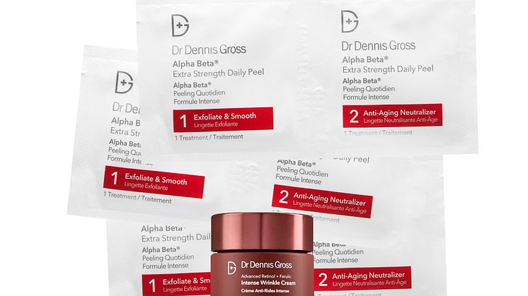 oktober kampanj Advanced Retinol + Extra strength Daily Peel