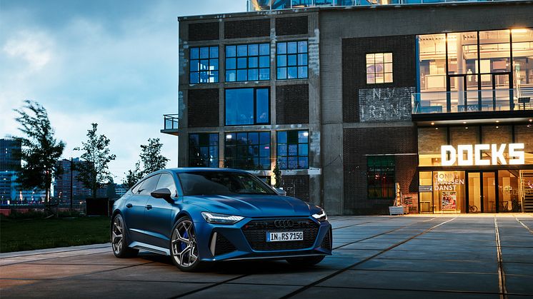 Audi RS 7 Sportback performance (Ascariblå mat)