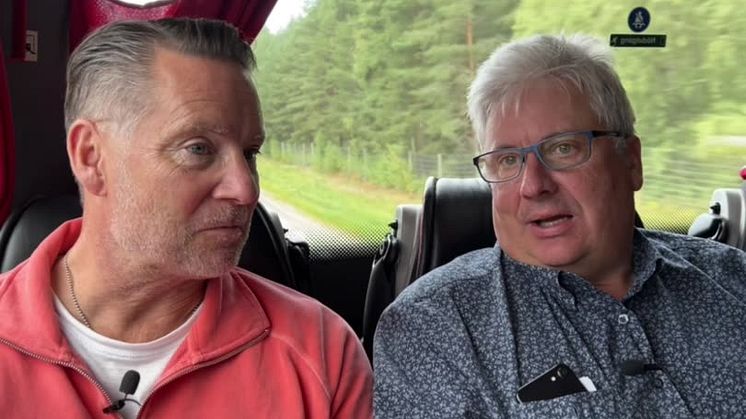 Studiebesök Südtyrol. Anders Bjernulf och Hans Unander 