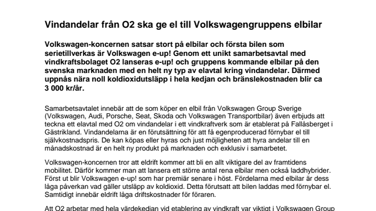 Info vindandelar O2