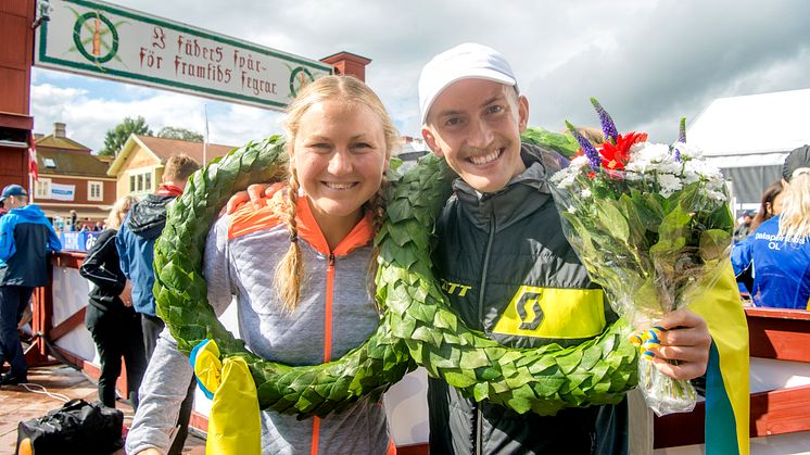 Elov Olsson and Ida Nilsson won Ultravasan 90 2017