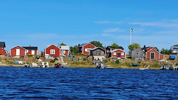 Stor-Räbben är en av öarna där kommunen har skärgårdsstugor för uthyrning. Foto: Tone Brunes