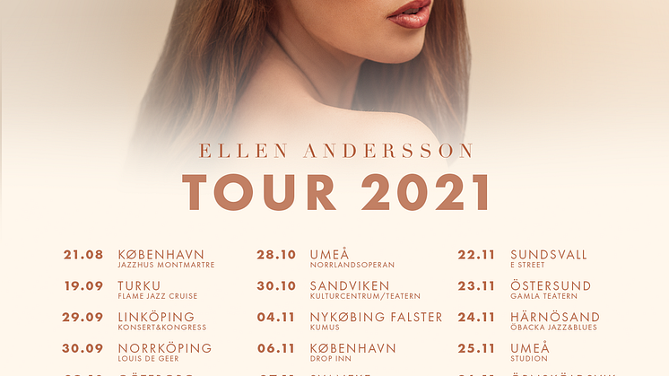 Ellen Andersson - Höstturné 2021