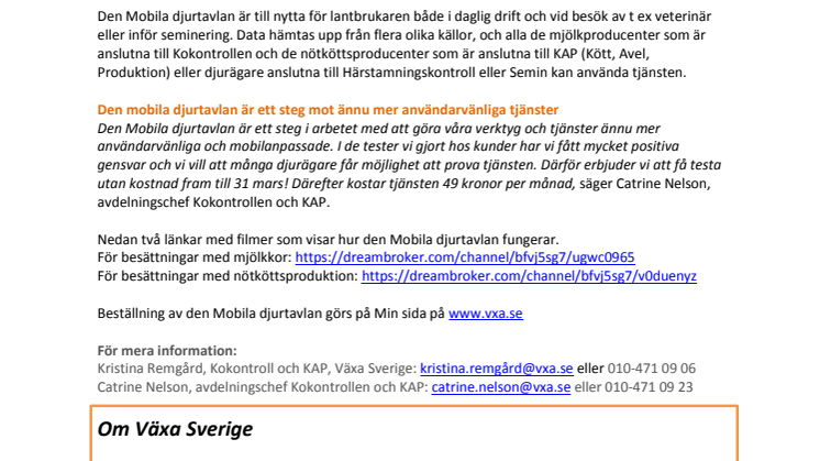 Nu kan du ha alla besättningens djur i mobilen