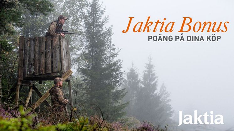 Jaktia lanserar Club Jaktia Bonus!