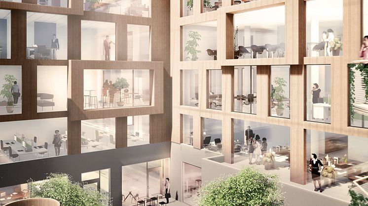 Kontors- och coworking huset K6 i Malmö