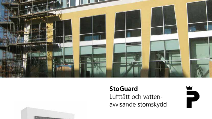 Produktblad StoGuard - Lufttätt och vattenavvisande stomskydd
