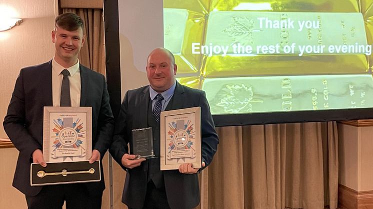 (L-R) John Balbach from Go North East and Steve Lewis from East Yorkshire