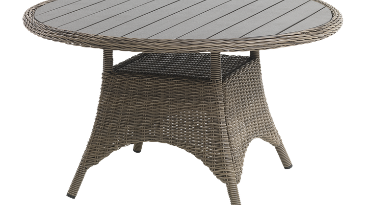 Mesa de jardín GAMMELBY Ø130 gris.png