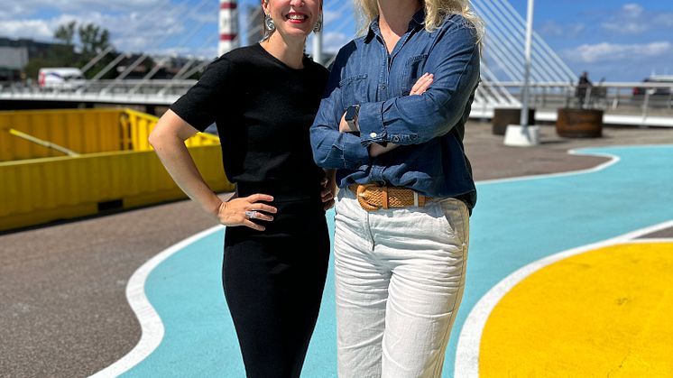 Almedalen Anna Haraldsson Jensen och Sofia Lagerblad.jpg