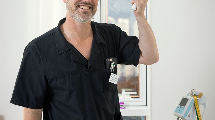 Christer Andersson, läkare och verksamhetschef på Bergsjön.