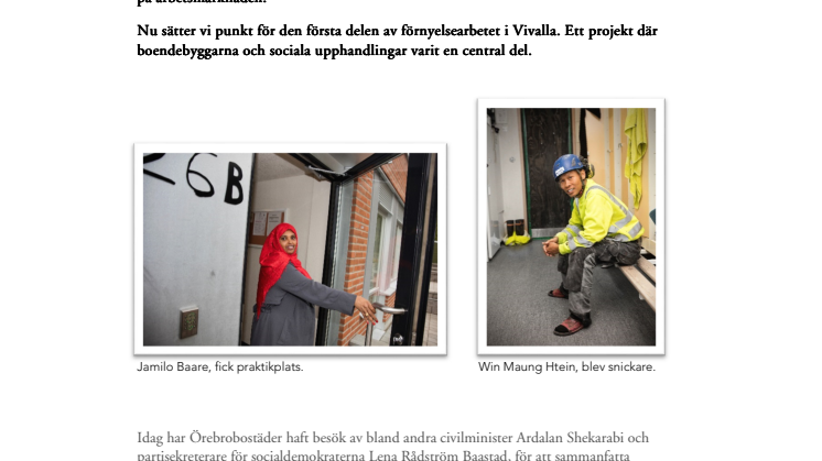En fot in i arbetslivet