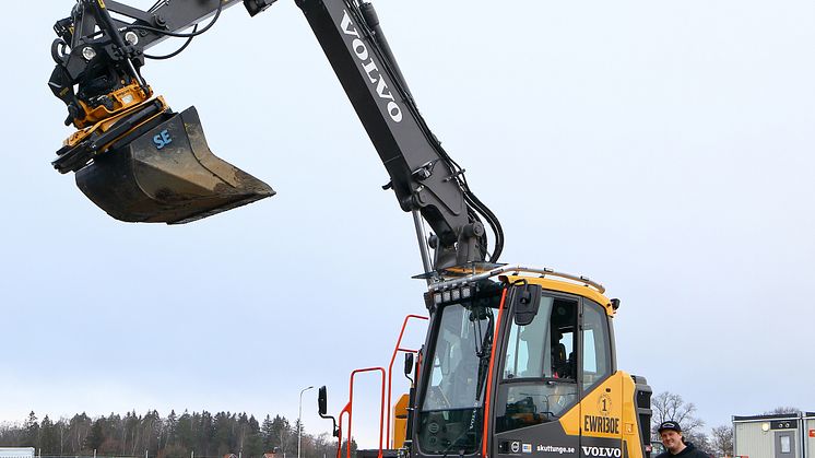 Volvo EWR130E - nr 1 i Uppsala