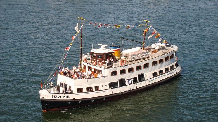 MS Stadt Kiel auf Fahrt