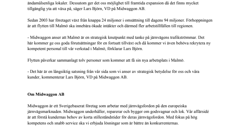 Strategisk flytt ska ge fler affärer och arbetstillfällen på sikt