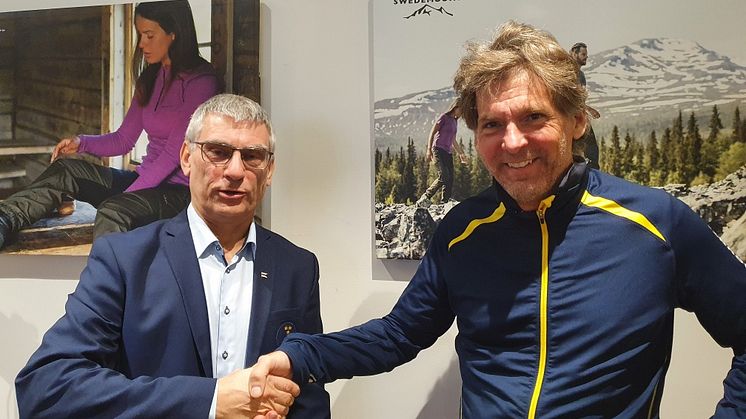 Joachim Brischewski, Svenska Roddförbundet och Reinert Sörensson, Swedemount Sportswear & Fashion