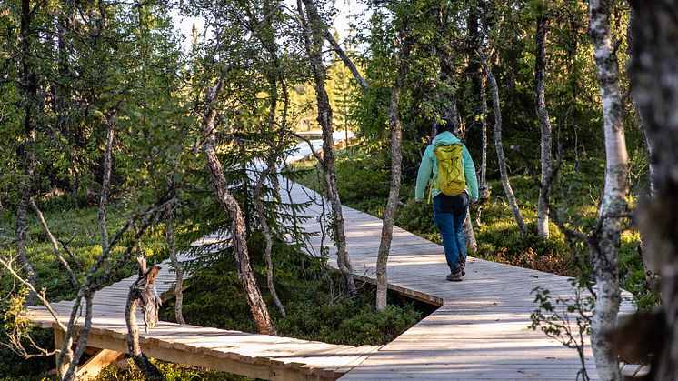 Lofsdalsfjällens turistnäring ekonomisk förening får Härjedalens kommuns tillgänglighetspris 2021 för Panoramaleden.