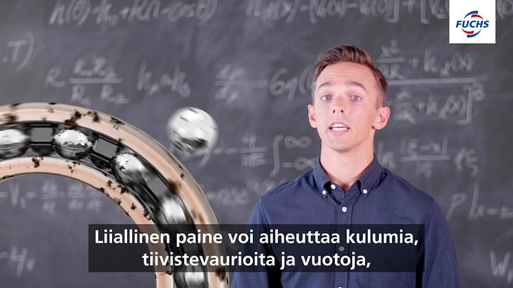 Tiesitkö, että liiallinen voitelu aiheuttaa laakeririkkoja? 