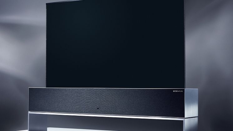 LG SIGNATURE OLED TV R (modell 65R9)