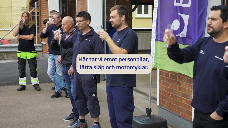 Invigning av Bilprovningen Karlstad-Herrhagen