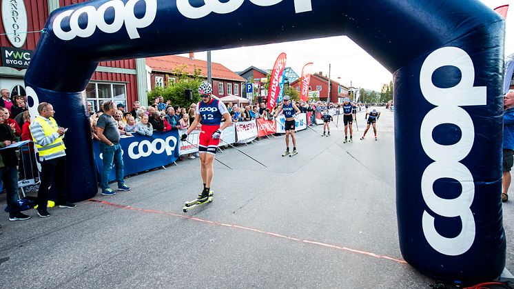 Pål Trøan Aune gikk inn til en knusende seier under årets Coop Trysil Rulleskisprint.
