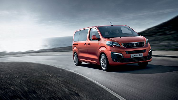 Nya Peugeot Traveller bjuder in till en lyxig reseupplevelse