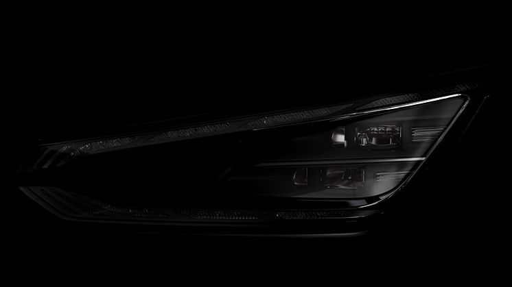 EV6 Teaser front lamp