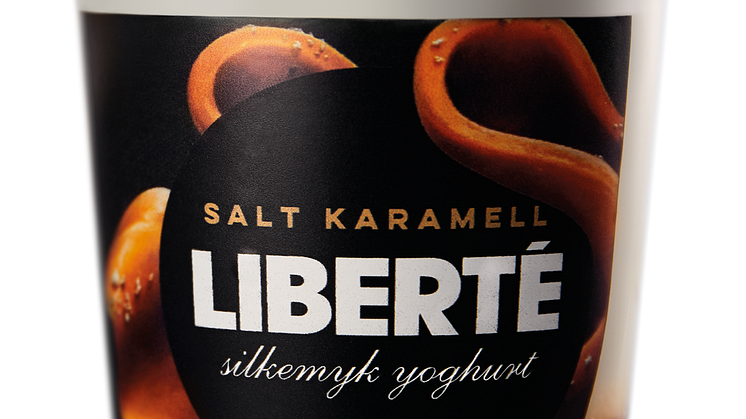 Liberté yoghurt karamell 400 g png