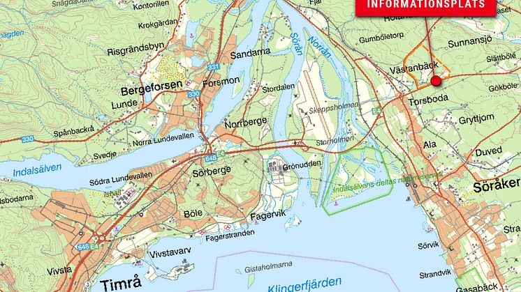 Invigning av informationsplats