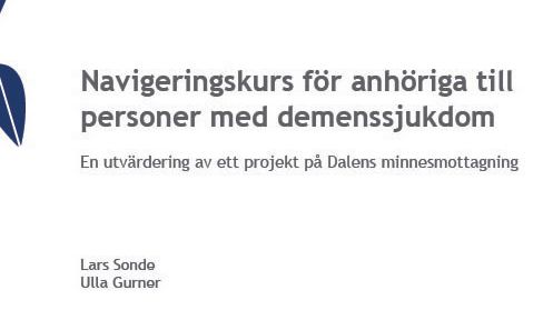 Utvärdering visar att navigeringskurs i vården hjälper anhöriga