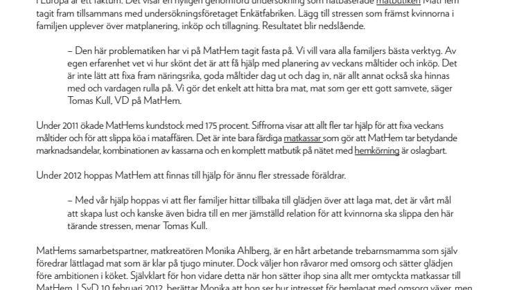 Minska matstressen och ta hjälp för bättre relation